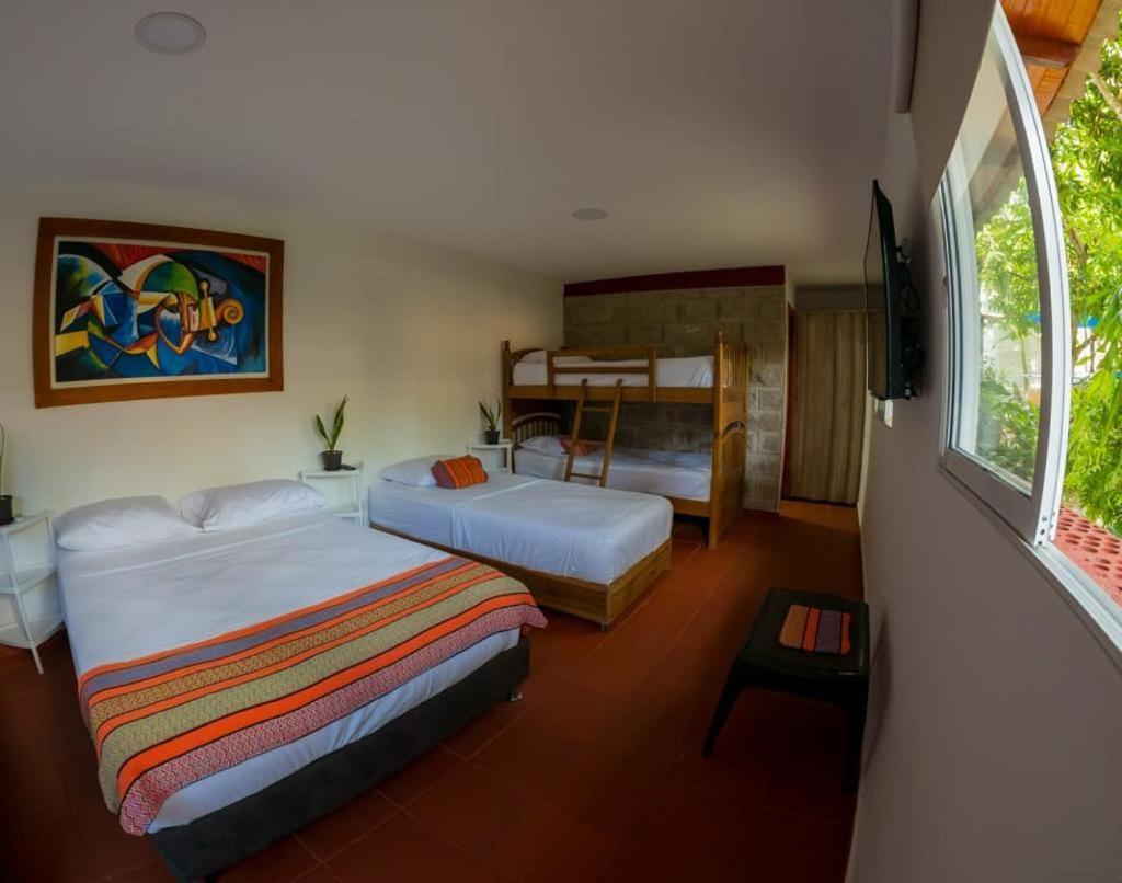 Portoazul Casa De Playa 호텔 푸에르토 콜롬비아 외부 사진